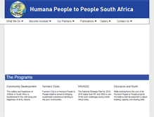 Tablet Screenshot of hpp-sa.org